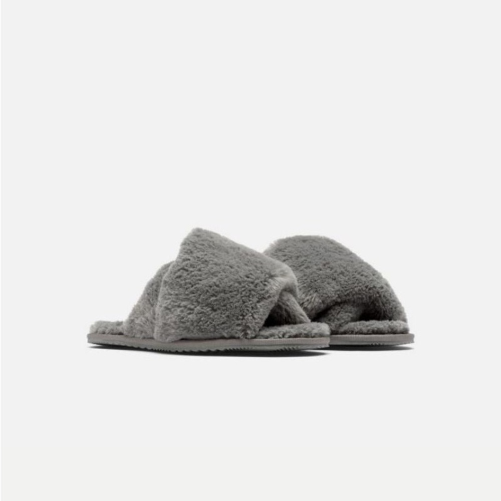 Size 7 Ladies Sorel Gray Women's Slippers